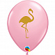 Воздушный шар Фламинго розовый