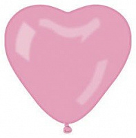 Праздники|Все на День Святого Валентина (14 февраля)|Воздушный шар пастель Сердце розовый 10"