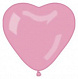 Воздушный шар пастель Сердце розовый 10"