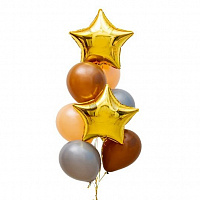 Воздушные шарики|Композиции и букеты из шаров|Букет шаров Лайт 8 шт. ГЕЛИЙ