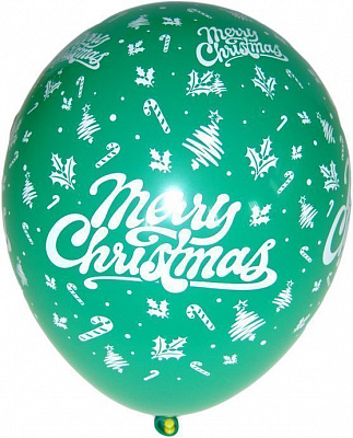 Воздушный шар Merry Christmas 12"