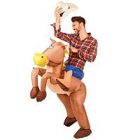 Надувний костюм Вершник на коні Надувний костюм Вершник на коні