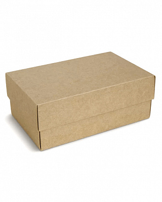 Коробка складная 23х14х9 см (крафтовая)