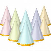 Набір ковпачків Макарун різнокольорові 10 од