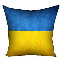 Праздники|День защитника Украины|Подушка Флаг Украины 25х25