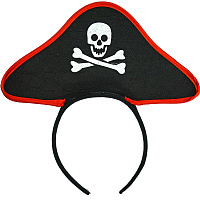 Товари для свята|Карнавальные шляпы|Піратські капелюхи|Капелюх Корсара на обідку