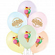 Воздушный шар макарун 30 см СДР мороженое 