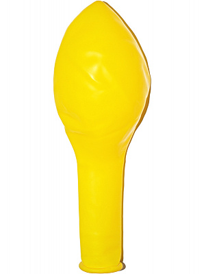 Повітряна куля кристал жовта 30 см
