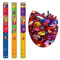 Хлопушка 60 полоски цветные FunParty Хлопушка 60 полоски цветные FunParty