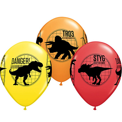 Повітряна кулька Динозавр 28 см