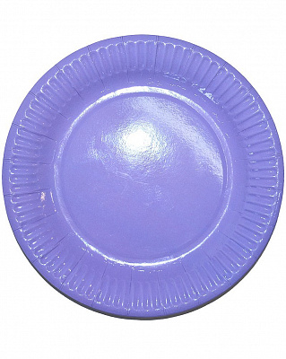Тарелки праздничные фиолетовые 8