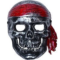 Маска Череп Карибского моря (серебро) Маска Череп Карибского моря (серебро)